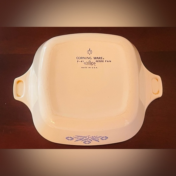 Vintage CorningWare Blue Cornflower P-41-B 1¾ Petite Pan Set:3 Casserole Dishes - Picture 12 of 15